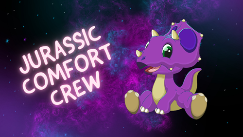 Logo for Facebook group &quot;Jurassic Comfort Crew&quot;